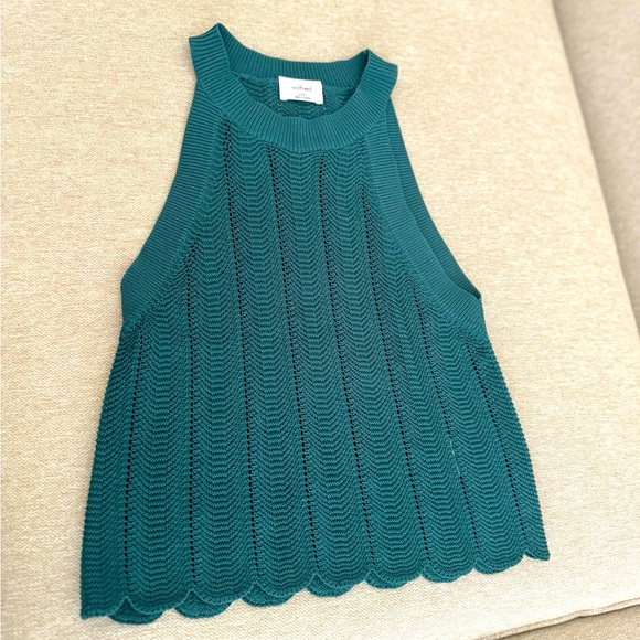Wilfred Knit tank from Aritzia in “suave green” - worn once - Picture 1 of 5